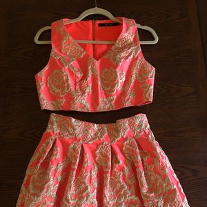 Two piece formal set